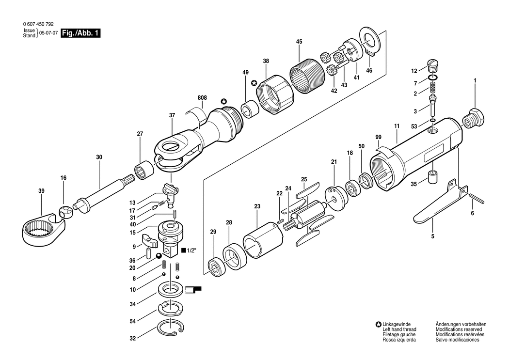 Bosch ---- / 0607450792 / --- Spare Parts