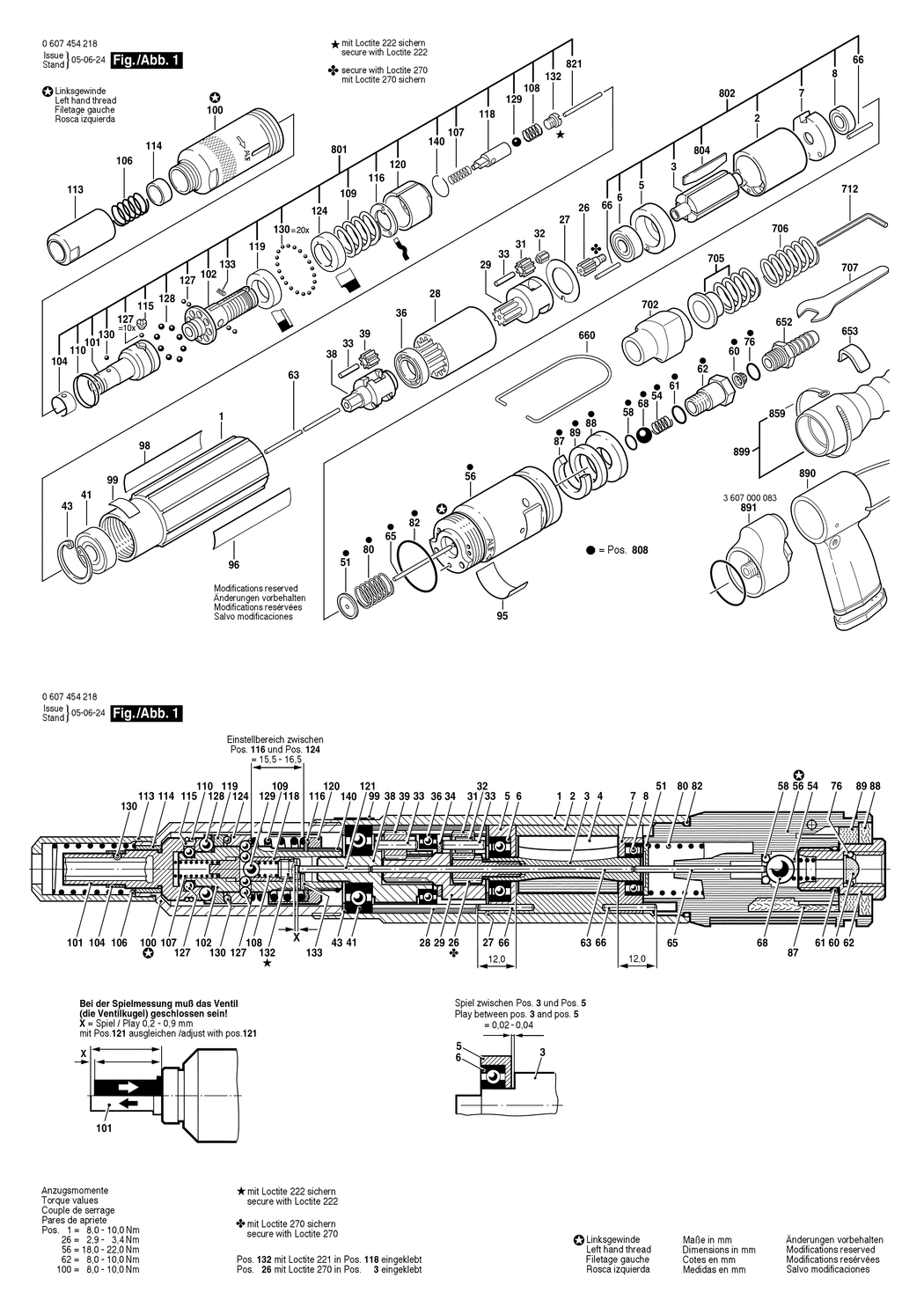 Bosch 120 WATT-SERIE / 0607454218 / --- Spare Parts