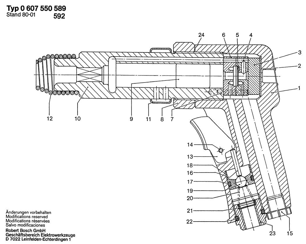 Bosch ---- / 0607550589 / --- Spare Parts