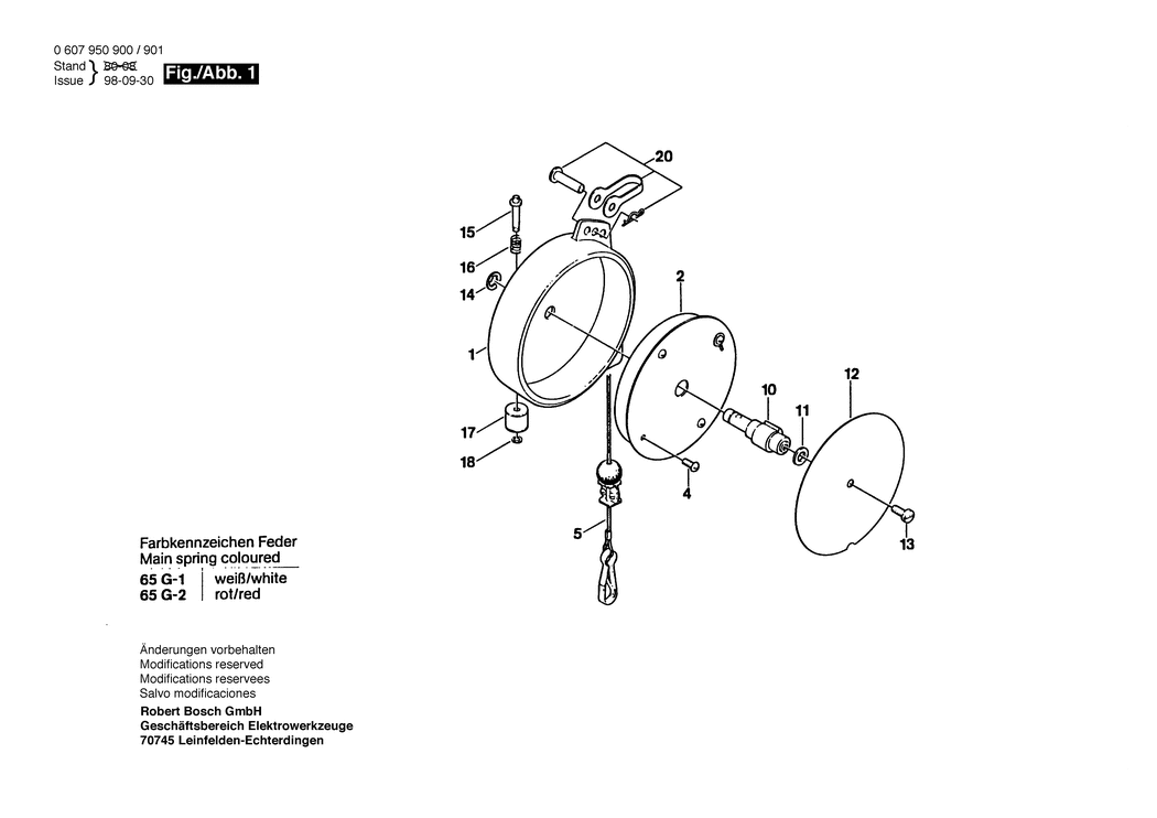 Bosch ---- / 0607950900 / --- Spare Parts