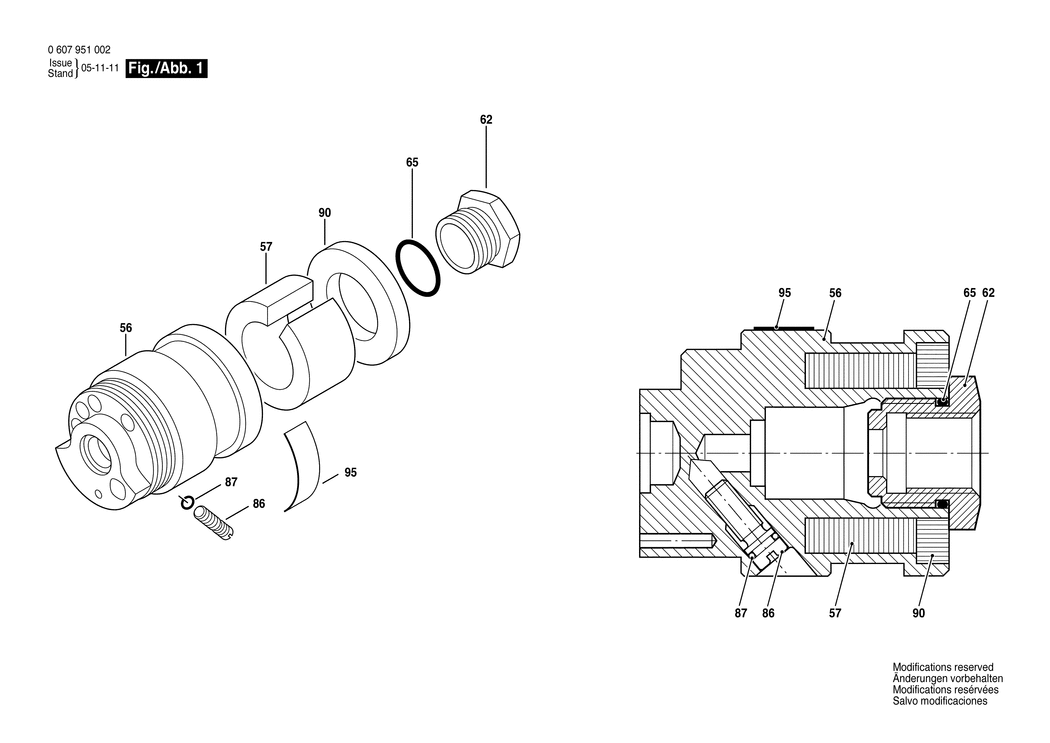 Bosch ---- / 0607951002 / --- Spare Parts