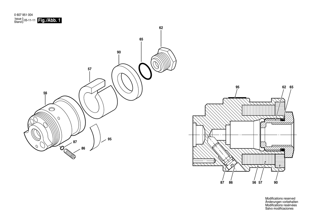 Bosch ---- / 0607951004 / --- Spare Parts