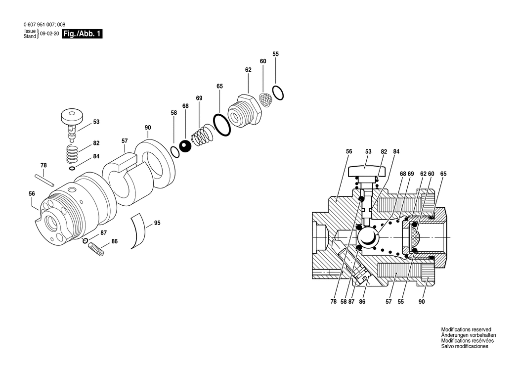 Bosch ---- / 0607951008 / --- Spare Parts