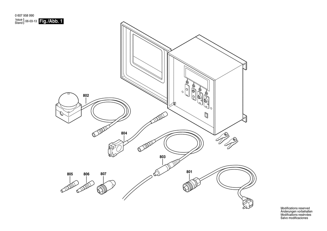 Bosch ---- / 0607958990 / --- Spare Parts