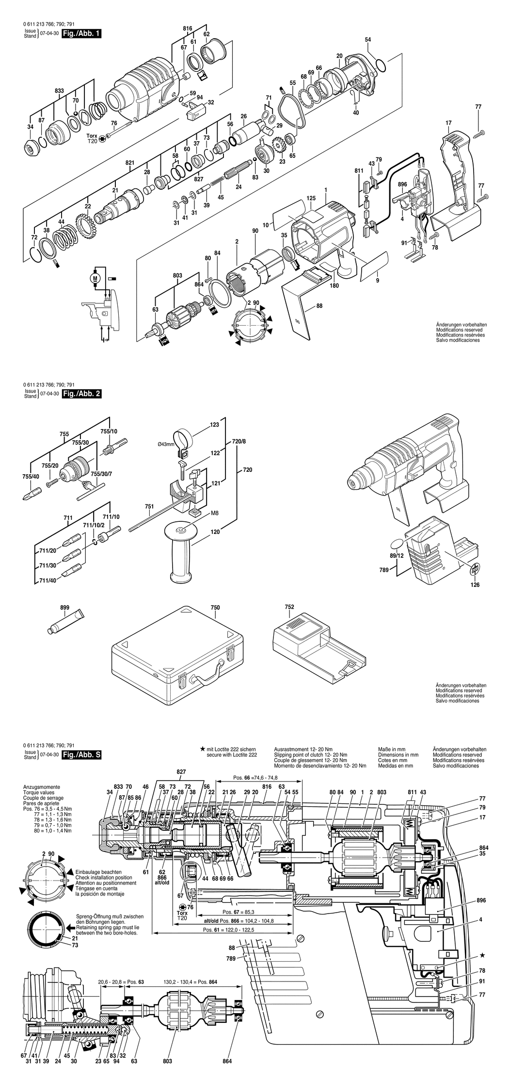 Bosch BRL 524 VE / 0611213766 / --- 24 Volt Spare Parts