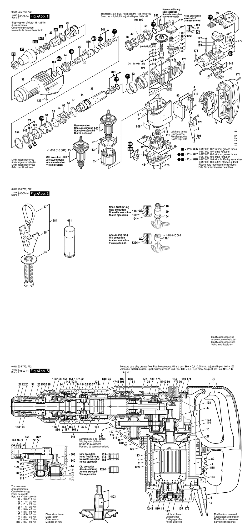 Bosch SPIT 386 / 0611235770 / EU 230 Volt Spare Parts