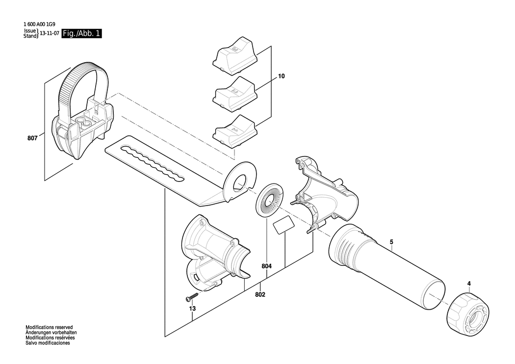 Bosch GDEmax / 1600A001G9 / --- Spare Parts