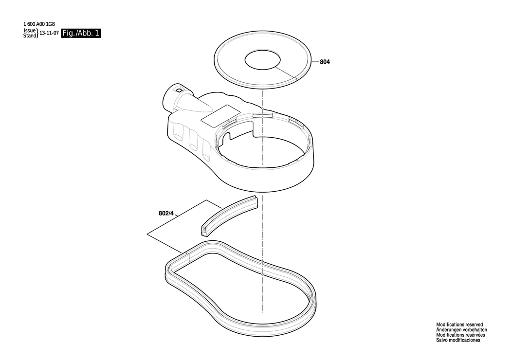 Bosch HDC250 / 1600A0022H / --- Spare Parts