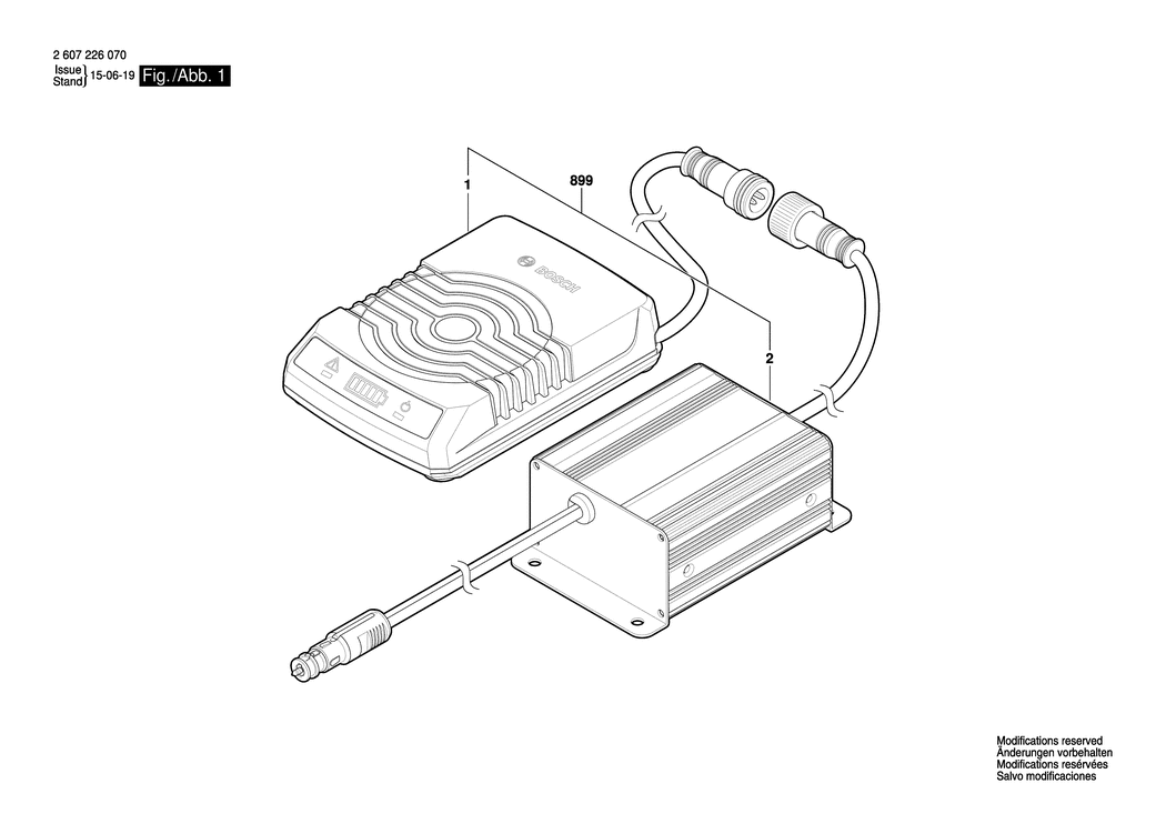 Bosch --- / 1600A00AM6 / --- Spare Parts