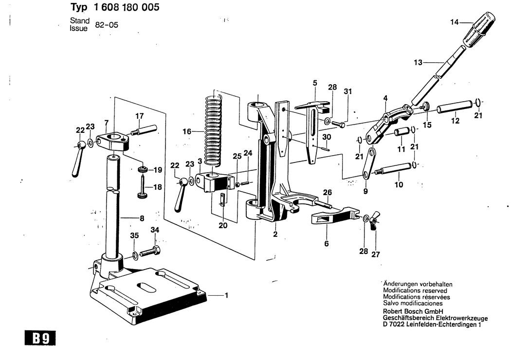 Bosch ---- / 1608180005 / --- Spare Parts