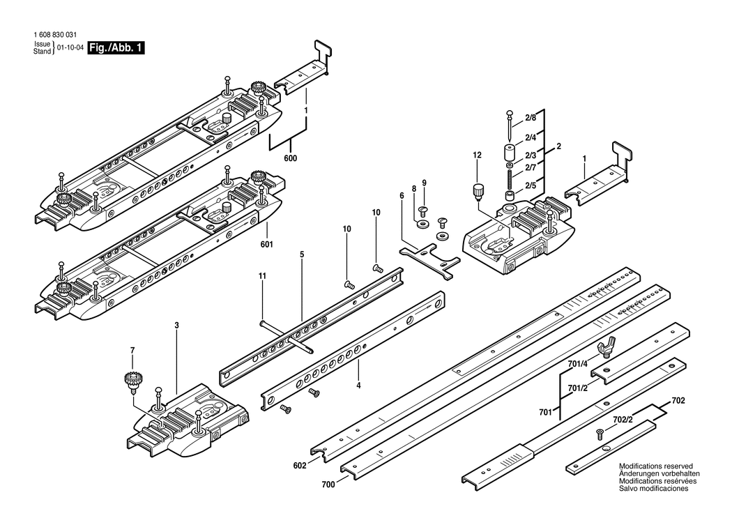 Bosch ---- / 1608830031 / --- Spare Parts