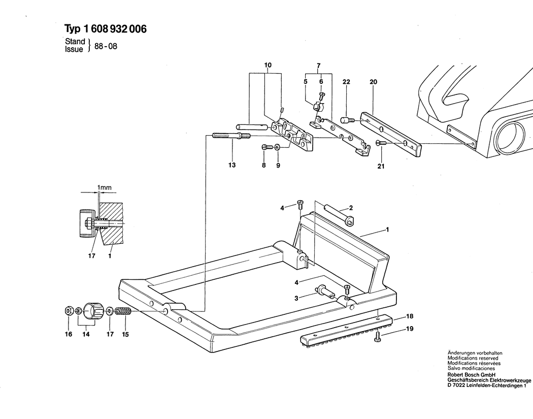 Bosch ---- / 1608932006 / --- Spare Parts