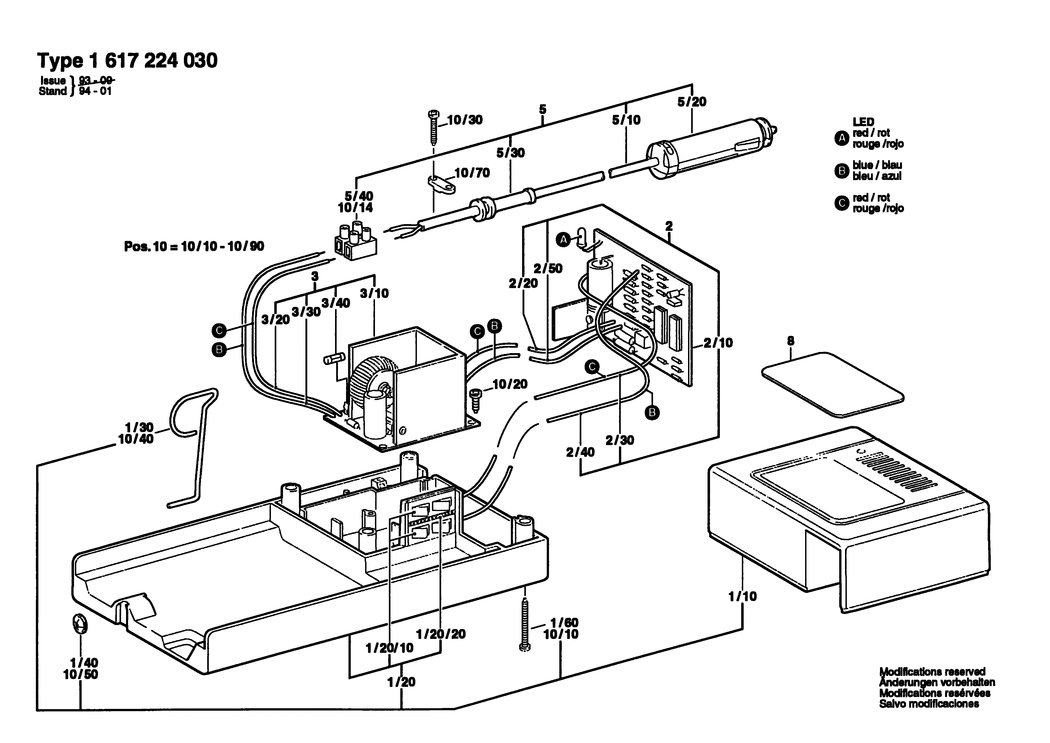 Bosch ---- / 1617224030 / --- Spare Parts