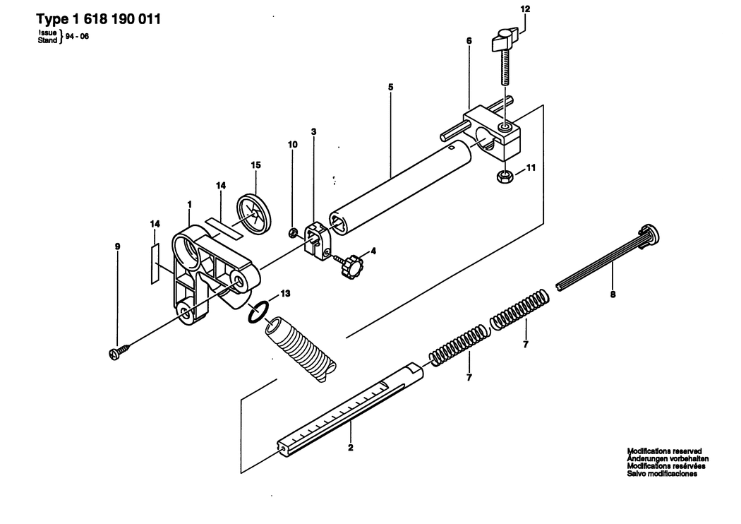 Bosch ---- / 1618190011 / --- Spare Parts