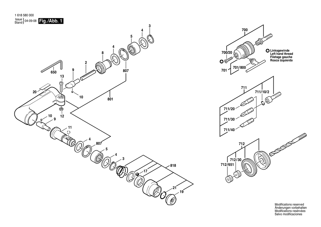 Bosch ---- / 1618580000 / --- Spare Parts