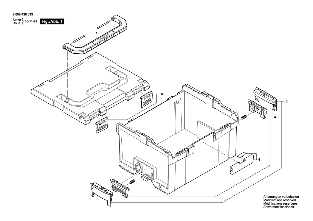 Bosch L-Box / 2608438693 / --- Spare Parts