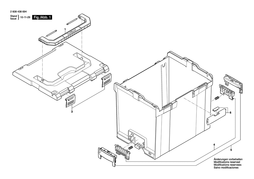 Bosch L-Box / 2608438694 / --- Spare Parts