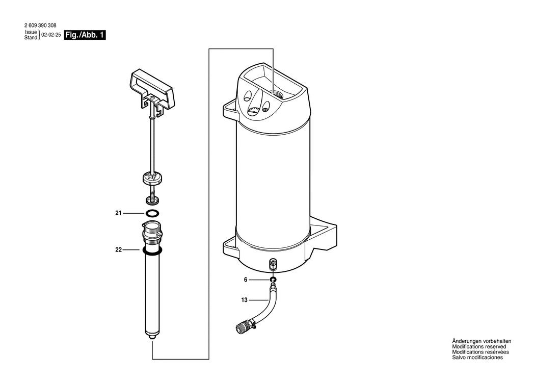 Bosch ---- / 2609390308 / --- Spare Parts