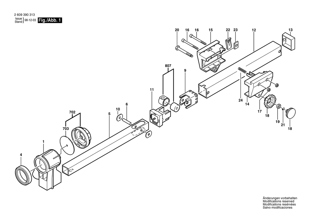 Bosch ---- / 2609390313 / --- Spare Parts