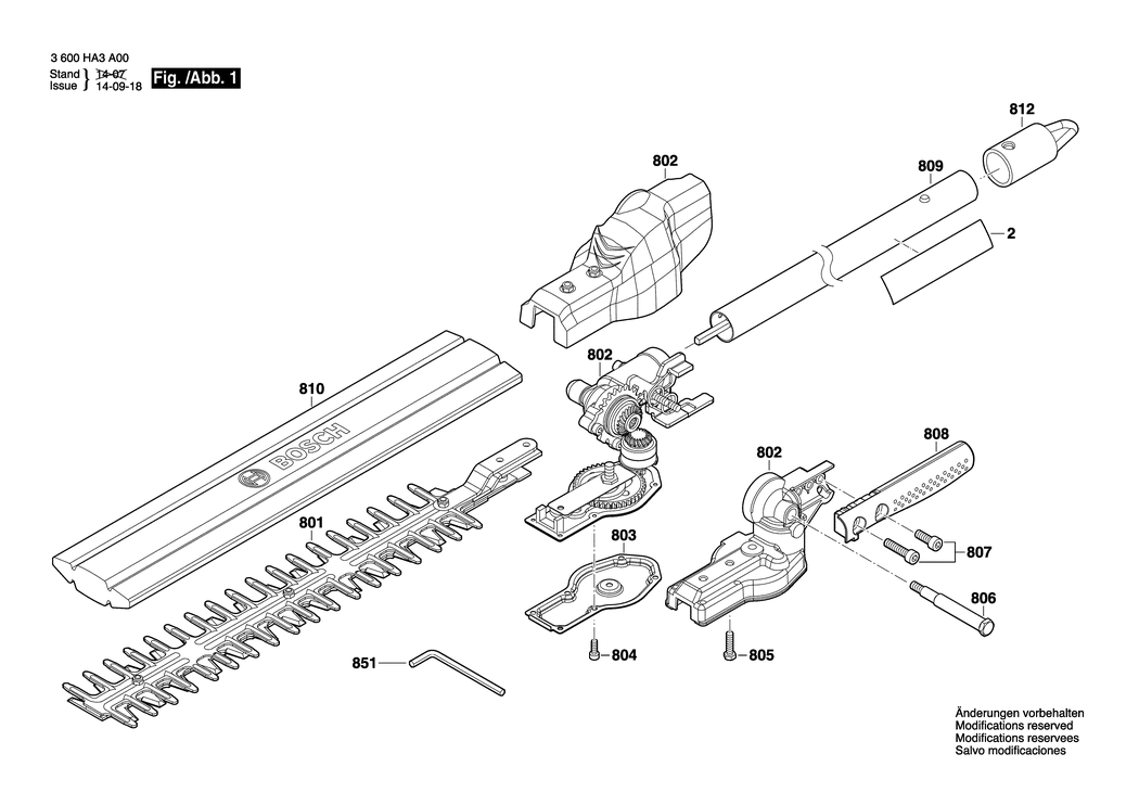 Bosch --- / 36008A3A00 / --- Spare Parts