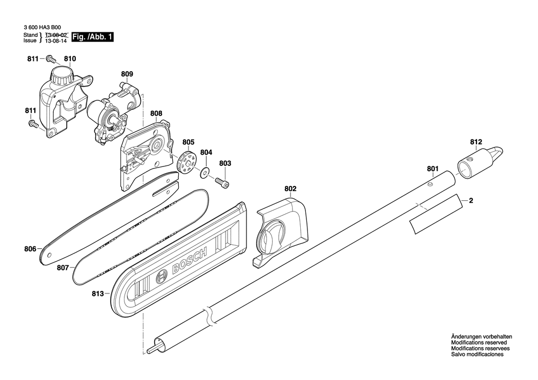 Bosch --- / 36008A3B00 / --- Spare Parts