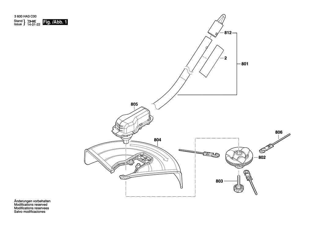 Bosch --- / 36008A3C00 / --- Spare Parts