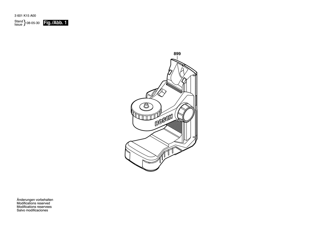 Bosch BM 1 / 3601K15A00 / EU Spare Parts