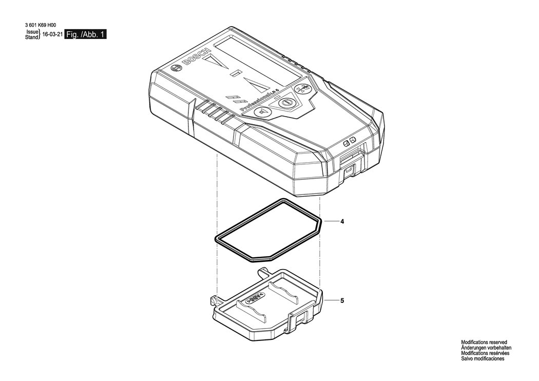 Bosch LR 6 / 3601K69H00 / EU Spare Parts