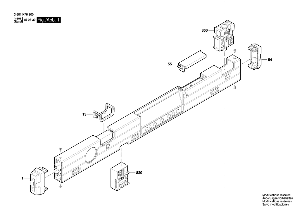 Bosch GIM 60 L / 3601K76900 / EU Spare Parts