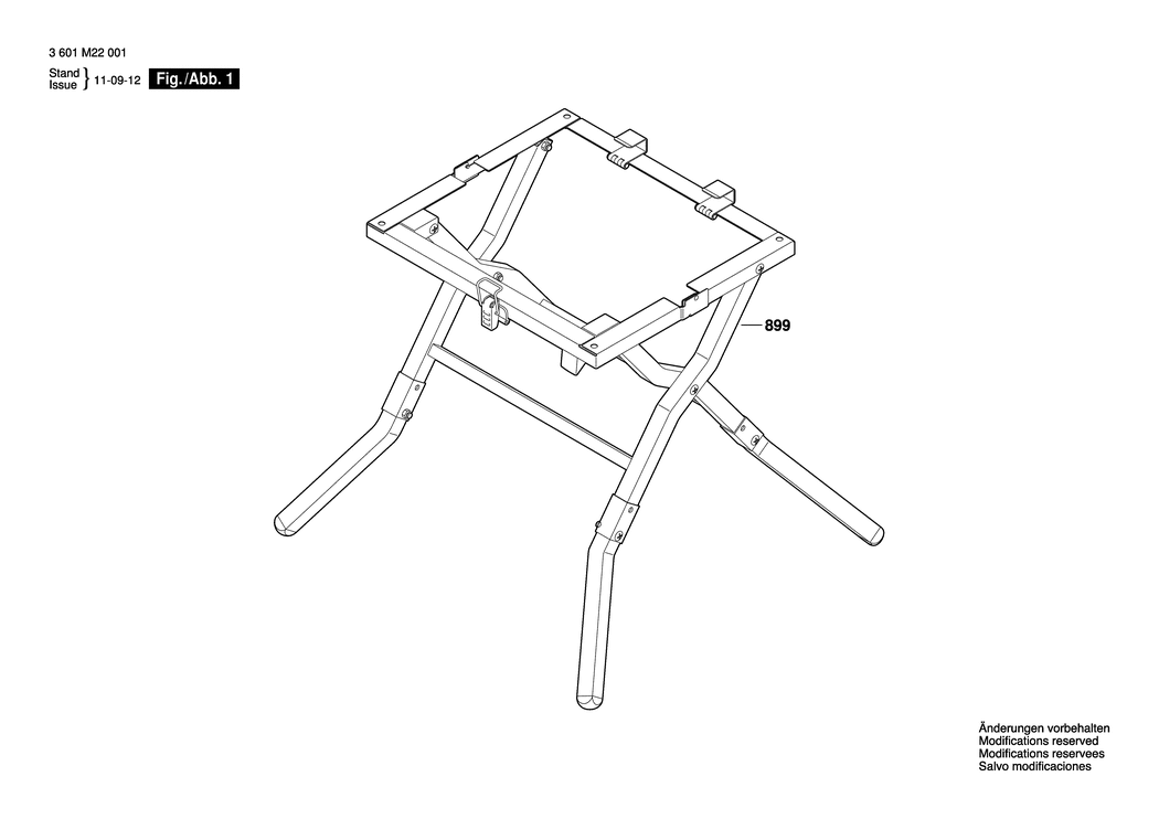 Bosch GTA 600 / 3601M22001 / --- Spare Parts