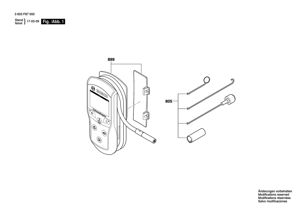 Bosch PIC 90 / 3603F87000 / EU 12 Volt Spare Parts