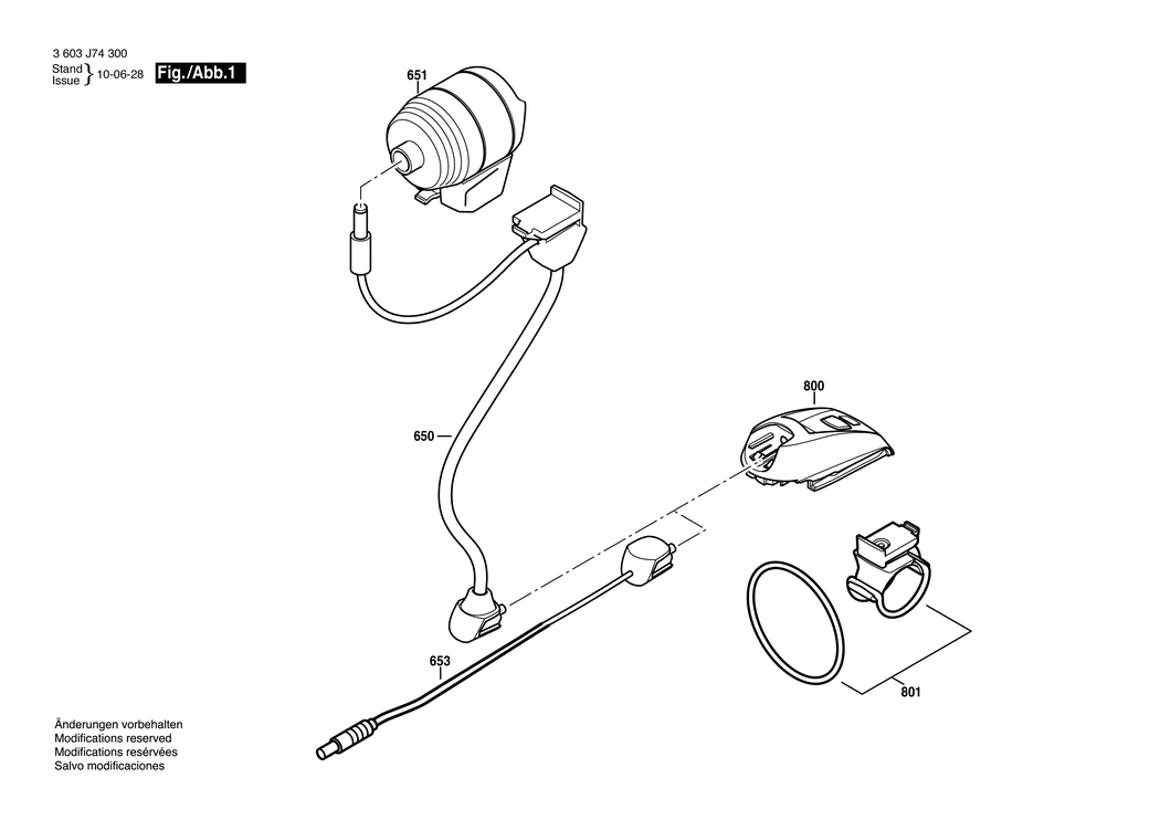 Bosch PML-LI / 3603J74300 / --- Spare Parts