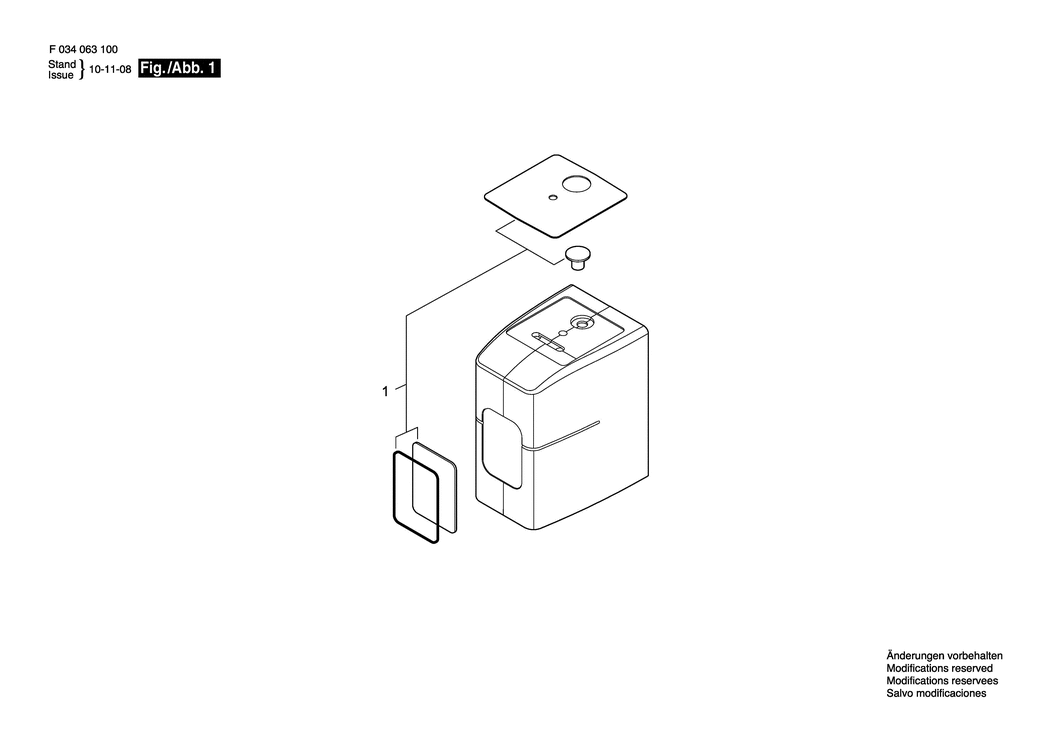 Bosch CLL04 / F034063107 / EU Spare Parts