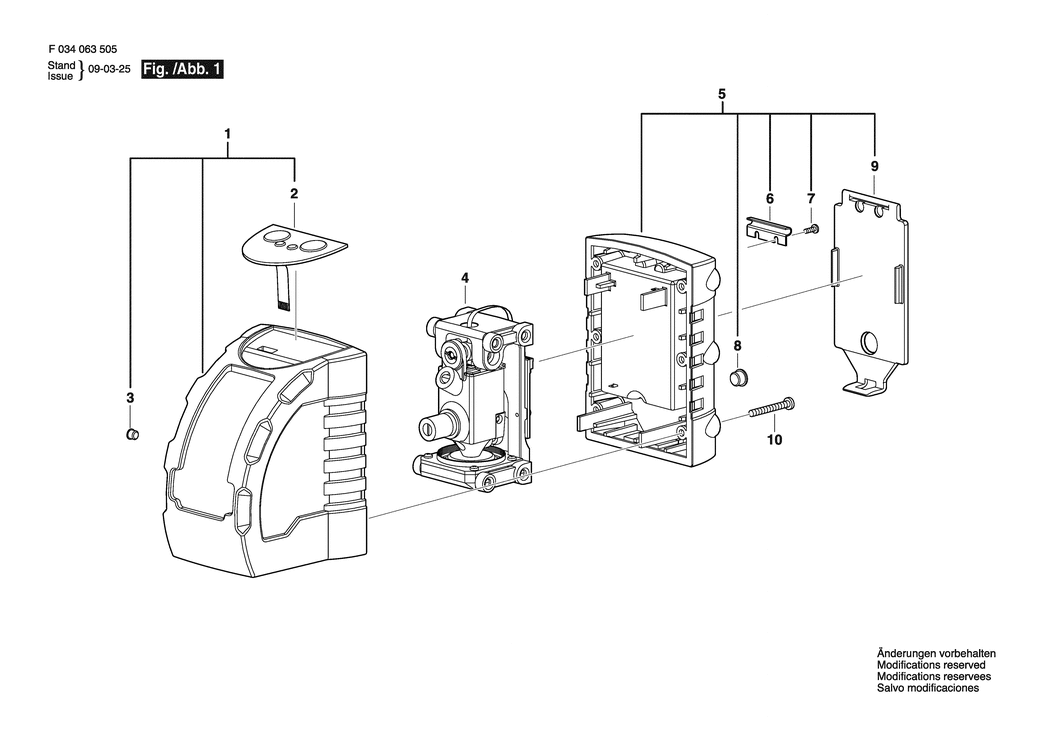 Bosch CLL06 / F034063505 / EU Spare Parts