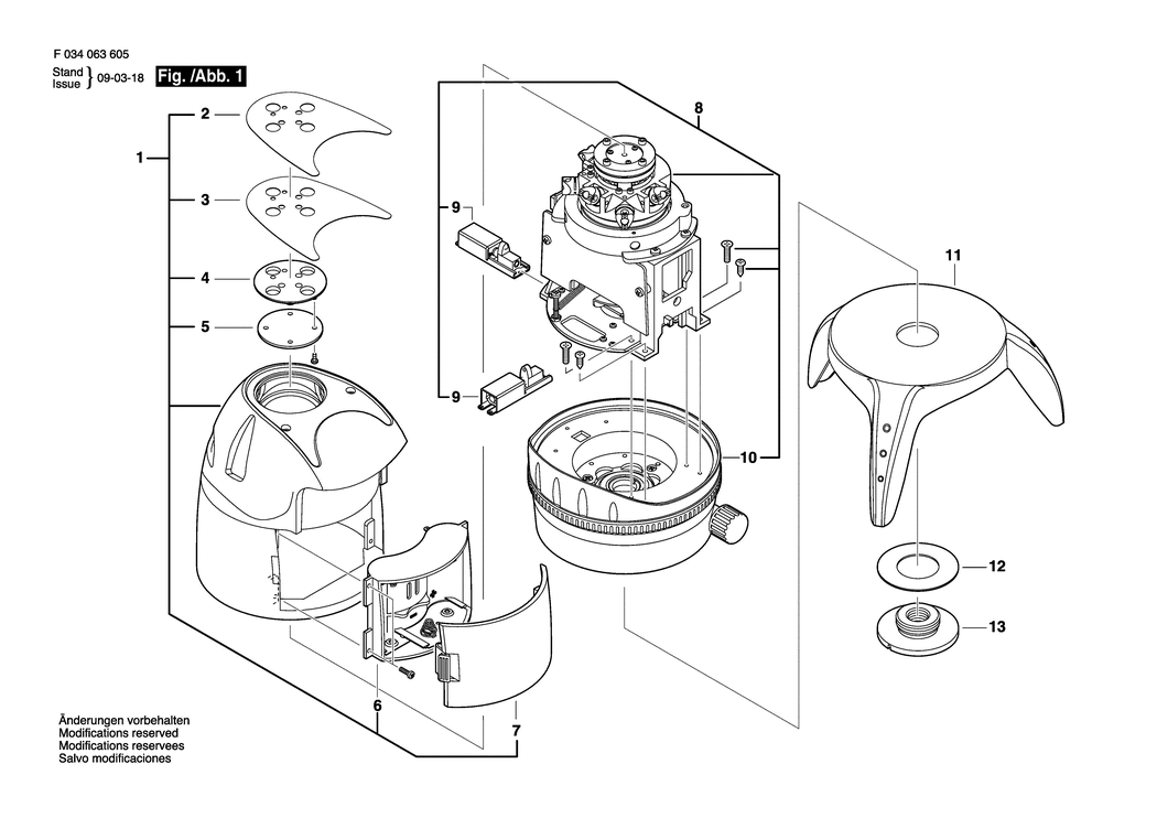 Bosch 58-LM54 / F03406360P / --- Spare Parts