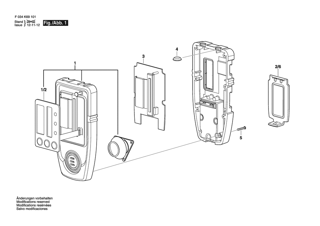 Bosch LRL1 / F034K69B00 / EU Spare Parts