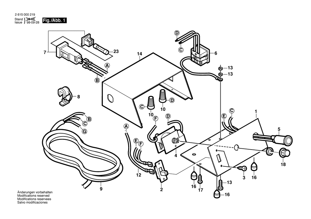 Dremel ---- / 2615000219 / --- Spare Parts