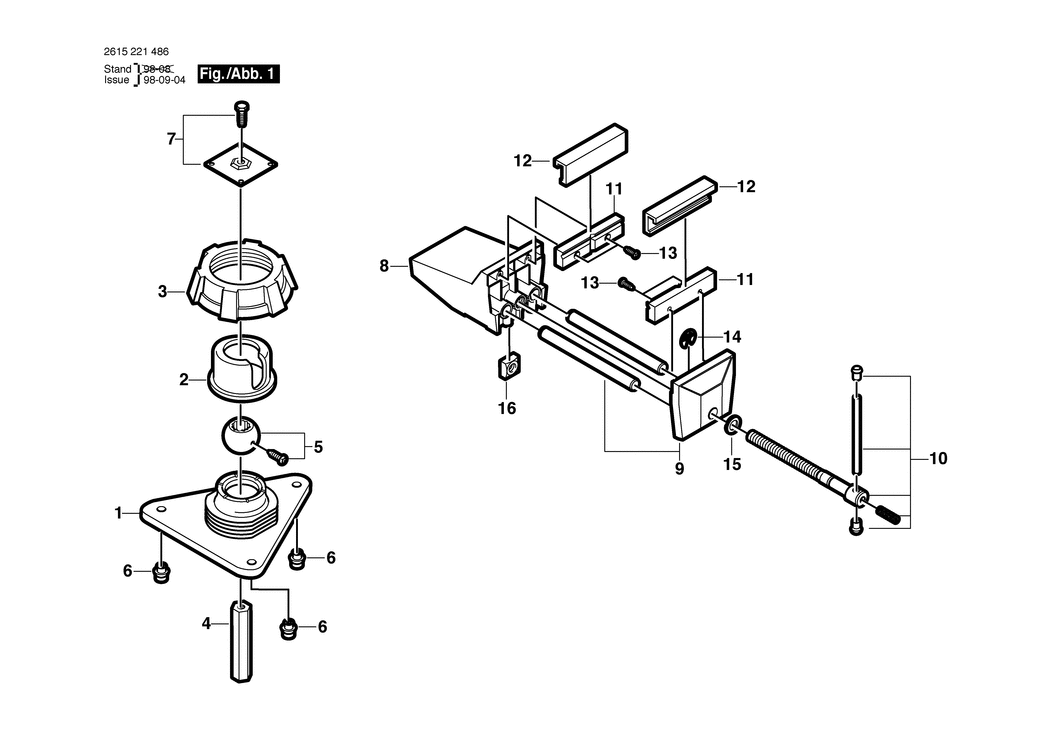 Dremel 2214 / 2615221486 / --- Spare Parts