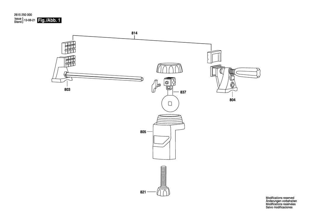 Dremel 2500 / 2615250000 / . Spare Parts