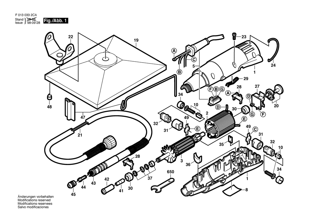 Dremel 332 / F0130332CA / --- Spare Parts