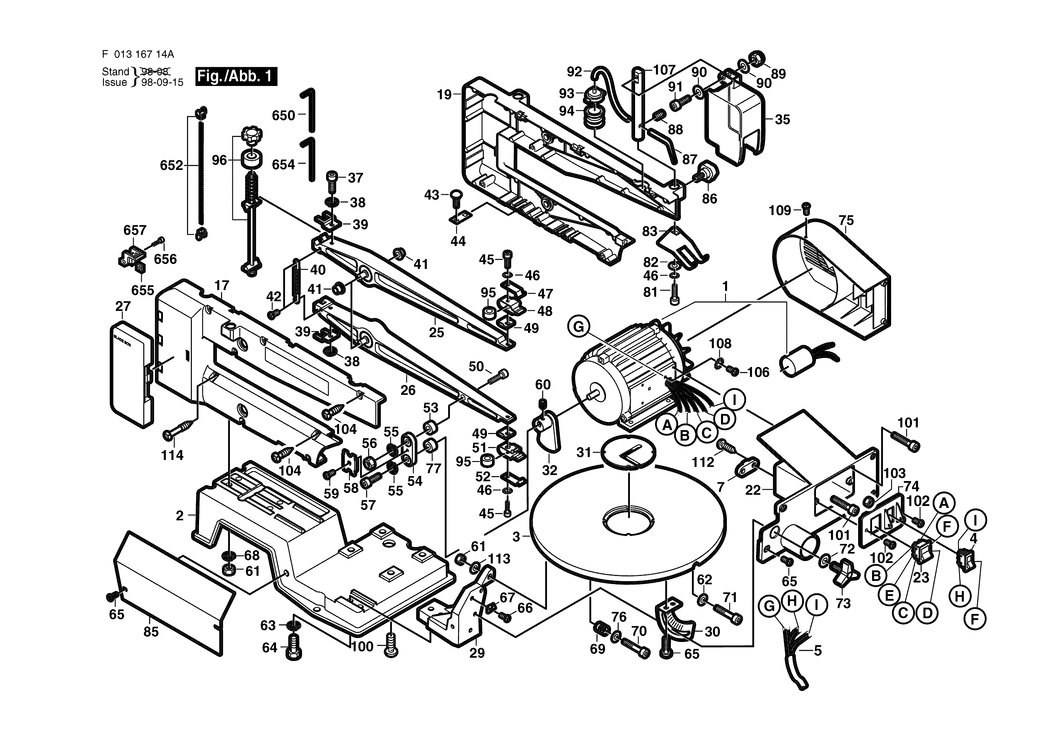 Dremel 1671 / F01316714A / --- Spare Parts