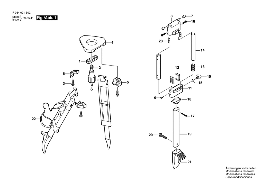 CST Berger ALC40 Orange / F034091602 / --- Spare Parts