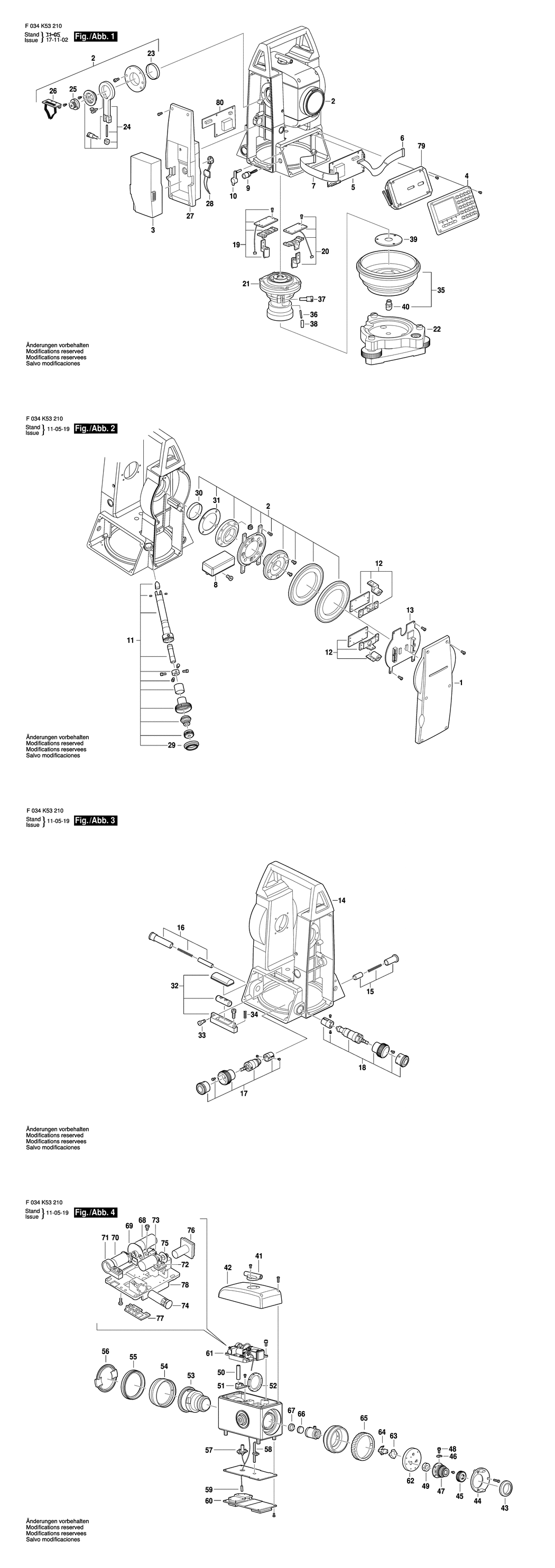 CST Berger CST302R / F034K532N0 / EU Spare Parts