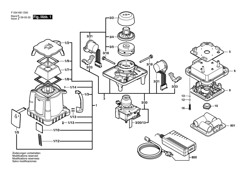 CST Berger PAL-850H Profile / F034K61603 / EU Spare Parts