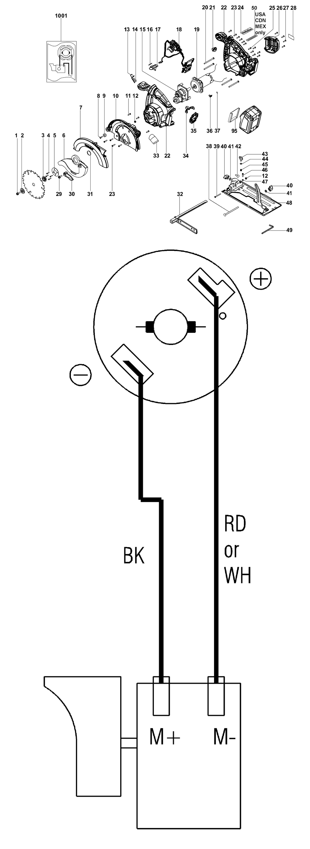 Metabo KSA 18 LTX / 02268420 / - Spare Parts