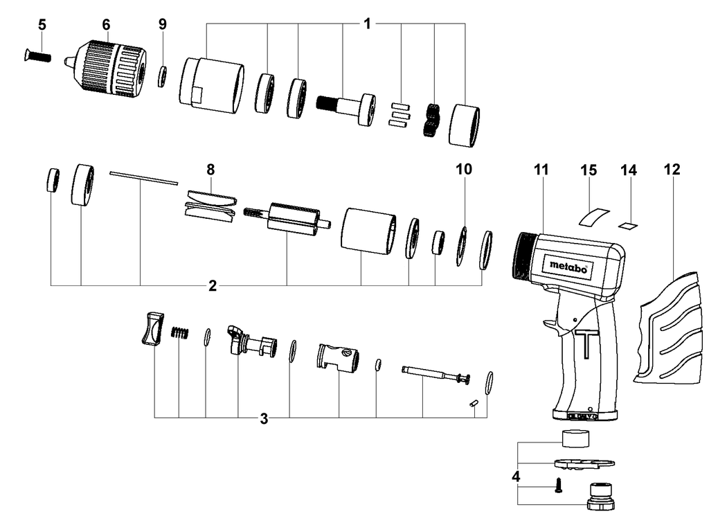 Metabo DB 10 / 04120000 / - Spare Parts