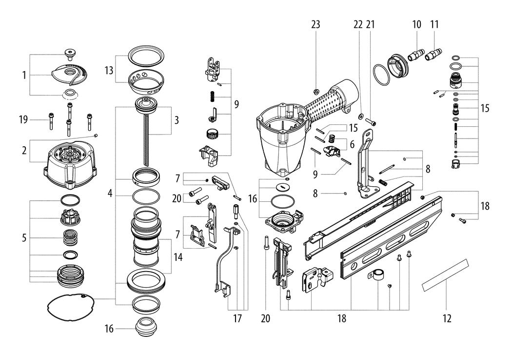 Metabo DKG 114/65 / 01567000 / - Spare Parts