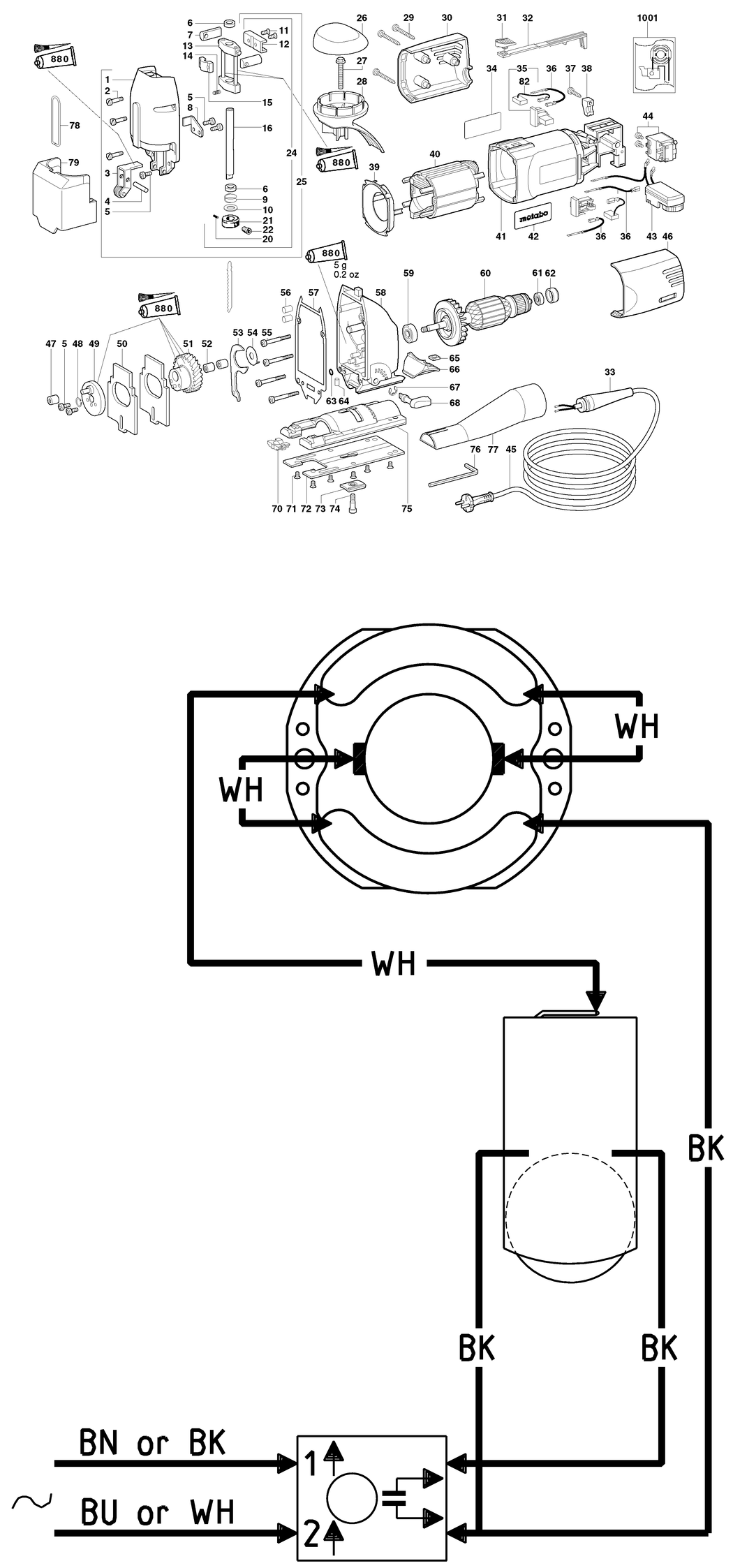 Metabo STE 135 / 11100000 / EU 230V Spare Parts