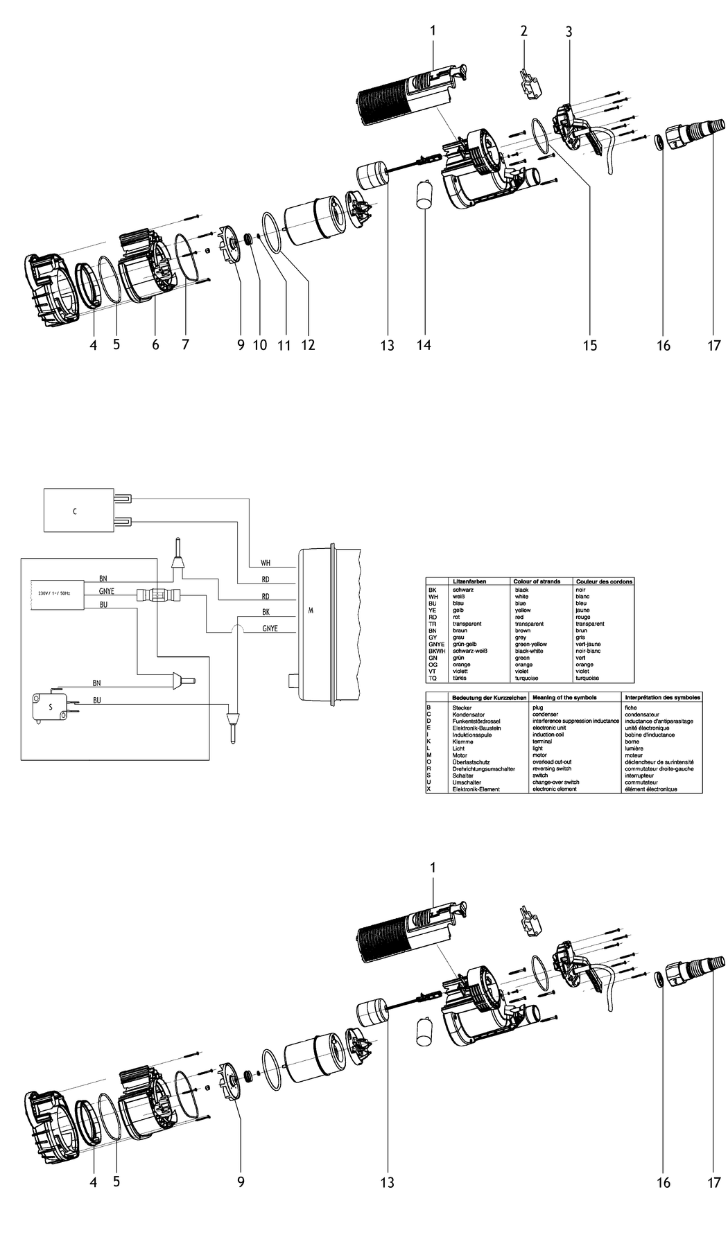 Metabo TP 12000 SI / 0251200009 10 / EU 230V Spare Parts