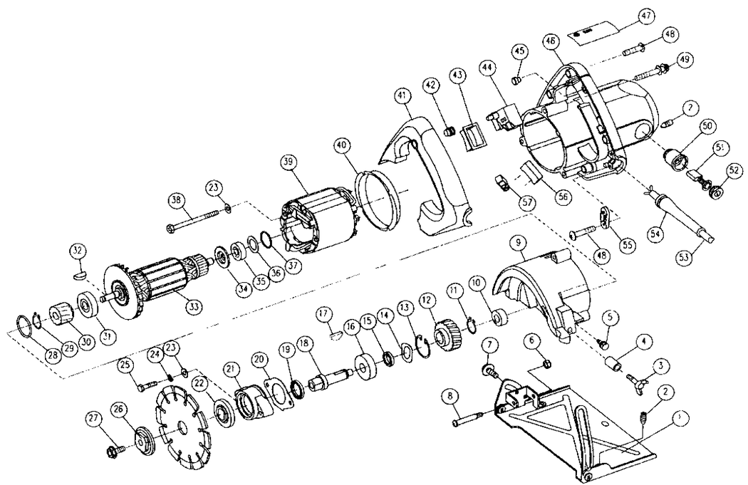 Metabo TC 4110 / 04110180 / CH 230V Spare Parts